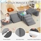 preview thumbnail 7 of 12, Foam Climbing Blocks and Ball Pit, 6PCs Toddler Climb and Crawl Activity Playset Indoor