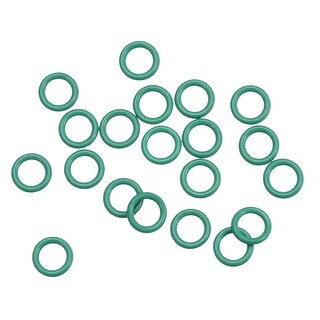 10 Joints En Caoutchouc Fluoré - 8.1mm OD 4.5mm ID 1.8mm - Étanchéité Neuve Par Uxcell