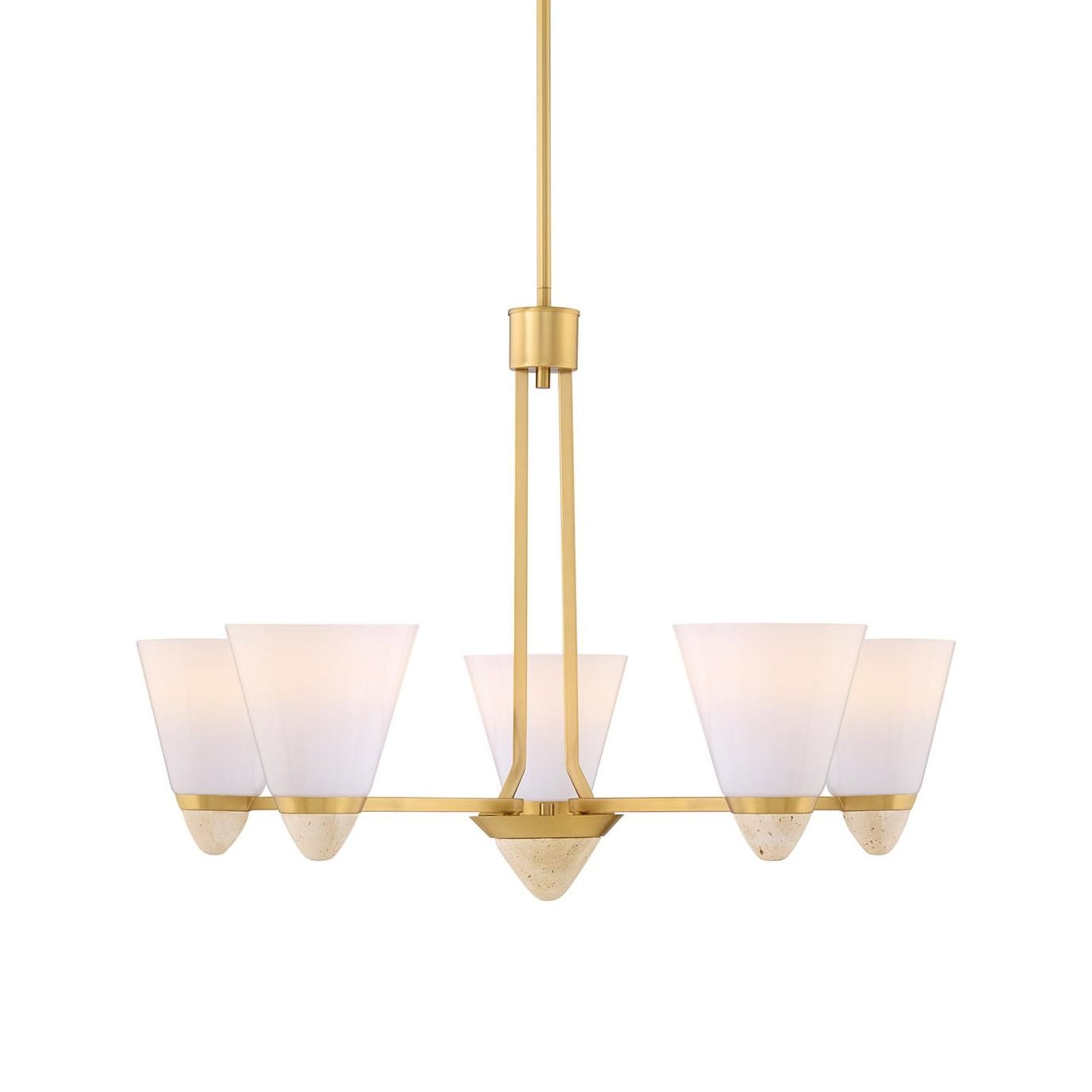 Savoy House 1-7265-5 Kohlman 5 Light 30" Wide Chandelier