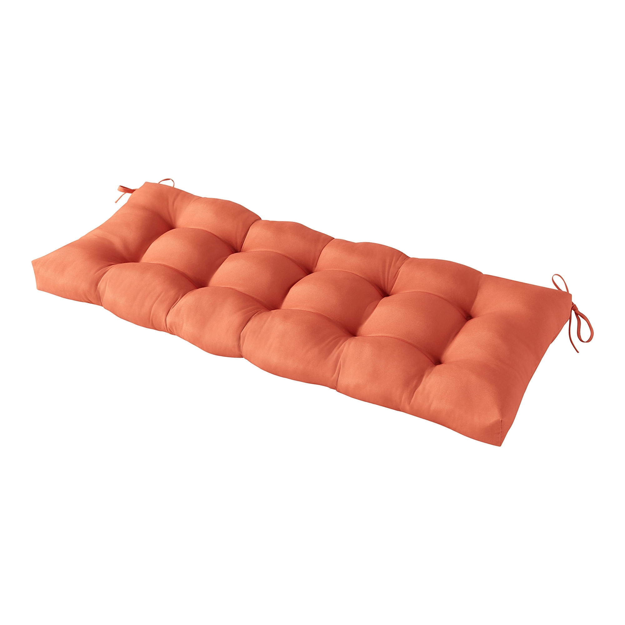 Tufted outdoor 2025 bench cushion