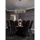 preview thumbnail 6 of 4, 12 Light Décor Sputnik Chrome Chandelier with Firework Crystal Accent - W:39.4"