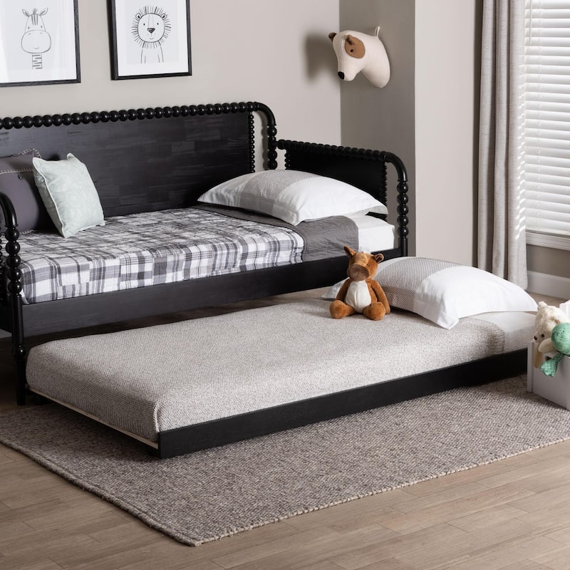 Lucera Trundle - Underbed Low-Profile Rolling Base for Daybeds and Guest Rooms