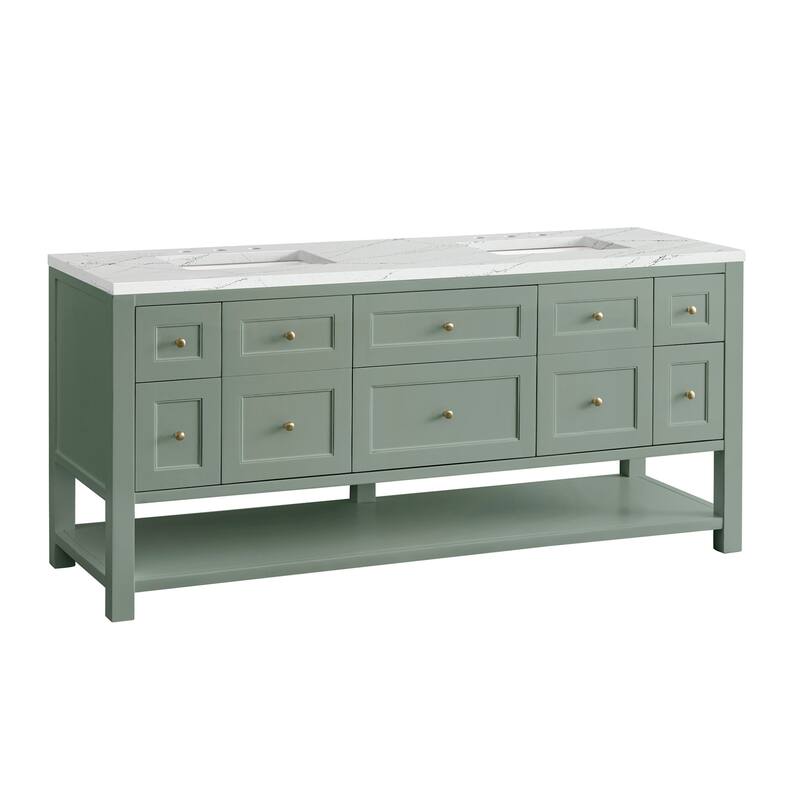 James Martin Vanities 330-V72-3ENC Breckenridge 72" Free Standing