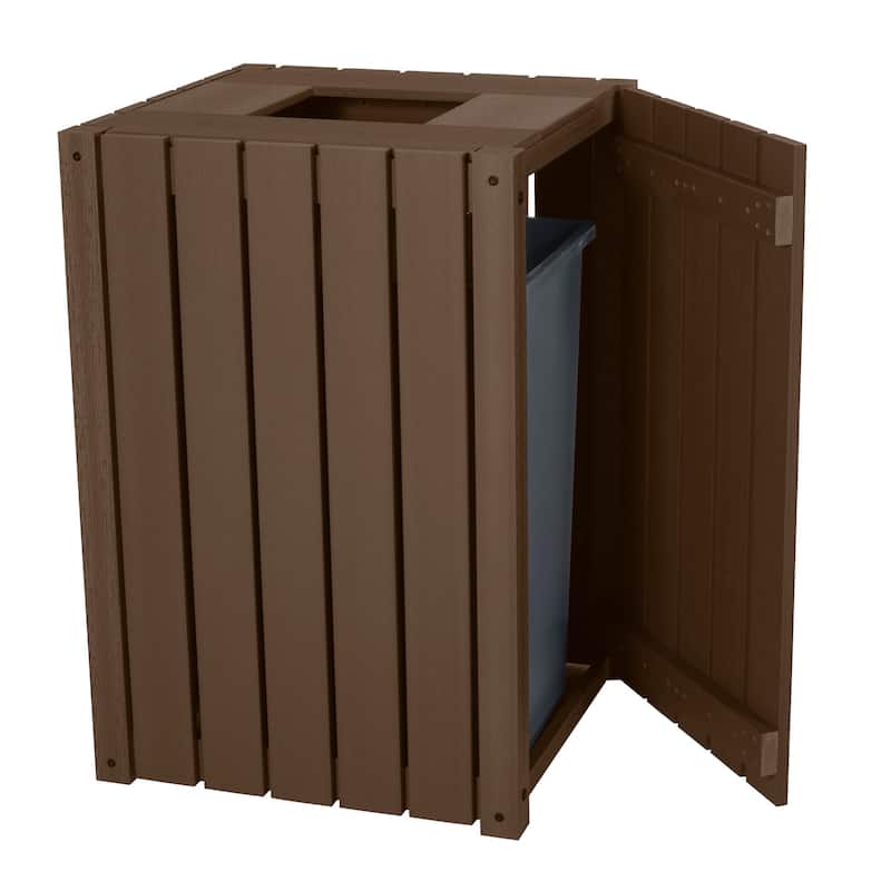 HIGHWOOD PROFESSIONAL Commercial Trash Can - Weathered Acorn