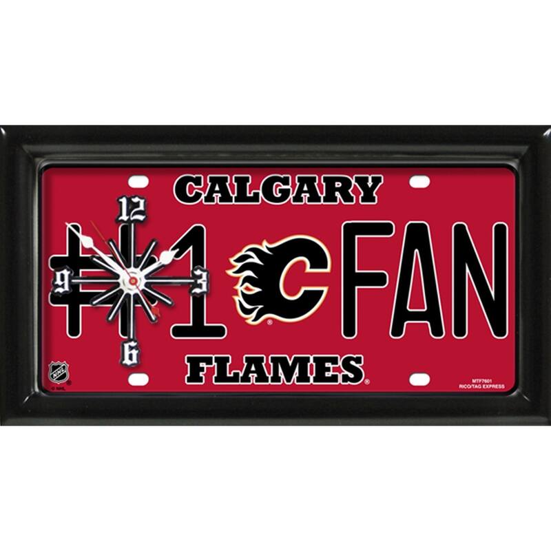 Calgary Flames Clock