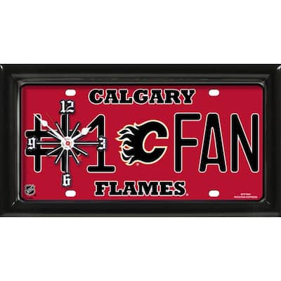 Calgary Flames Clock
