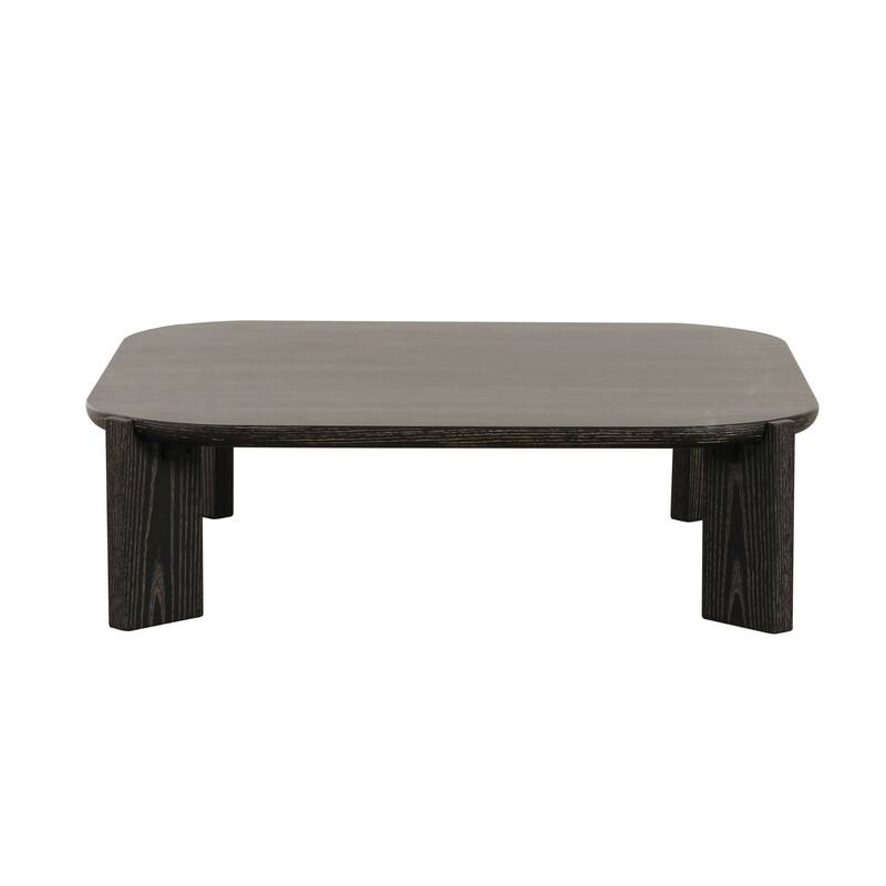 Modrest Noah Modern Dark Brown Square Coffee Table