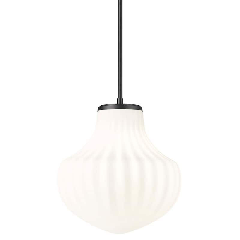 Z-Lite 7512P13 Newbury 13" Wide Pendant - Matte Black