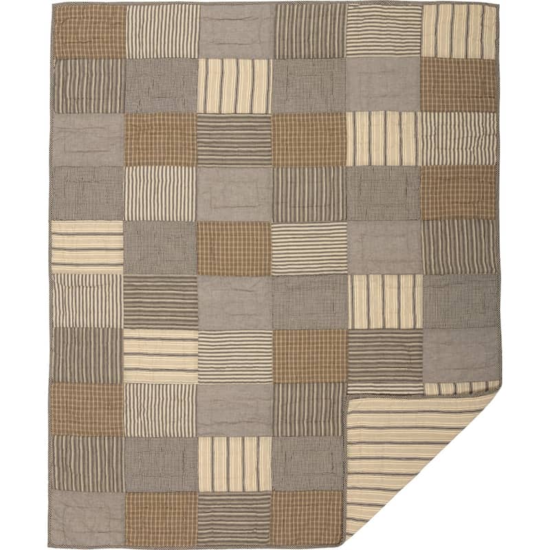 Sawyer Mill Block Quilted Throw