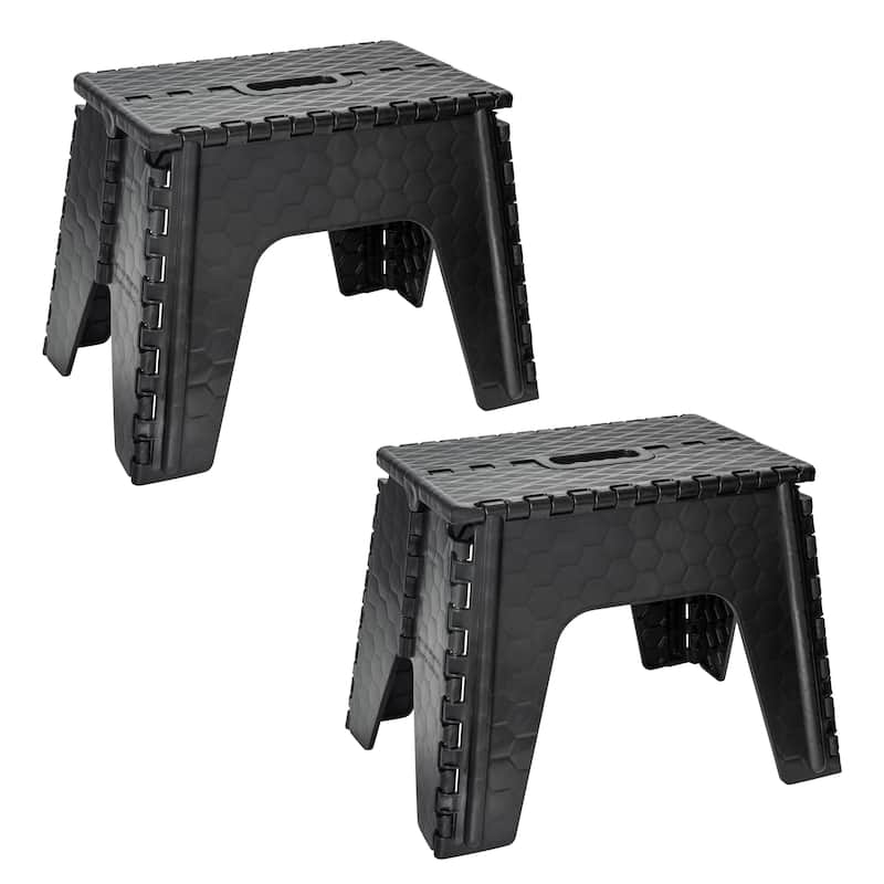 Simplify 2 Pack 12" Folding Step Stool - 13.75"x 9"x 12"