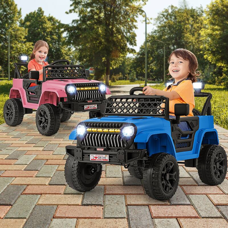 Gymax 12V Kids Ride on Truck Car Battery Powered Toddler Electric - See Details