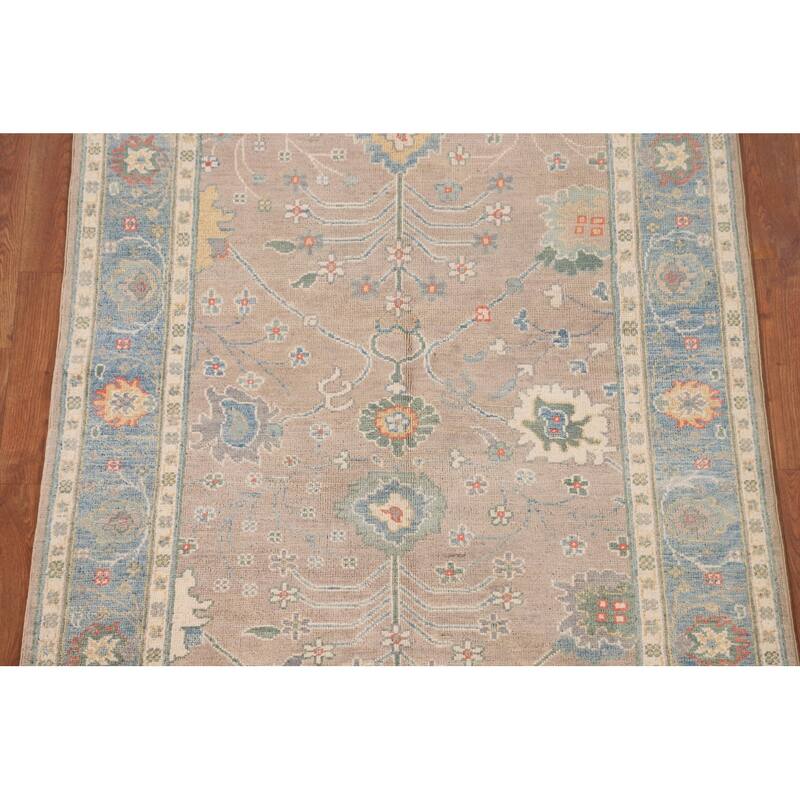 Traditional Kazak Oriental Accent Rug Handmade Wool Carpet - 3'10"x 5'5"