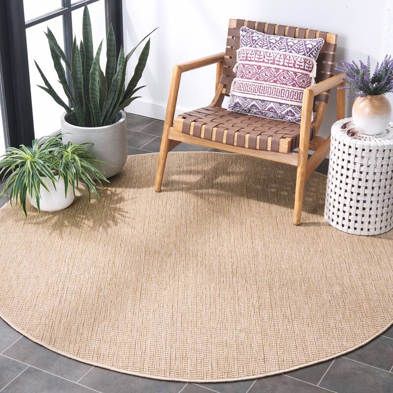 SAFAVIEH Sisal All-Weather Tressa Transitional Indoor/Outdoor Rug
