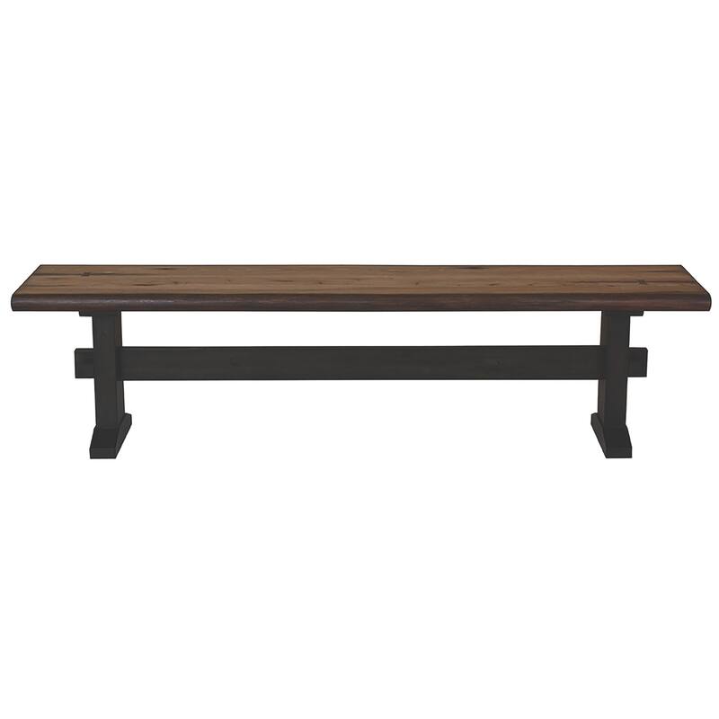 Rustic Farmhouse Design Live-Edge Dining Bench