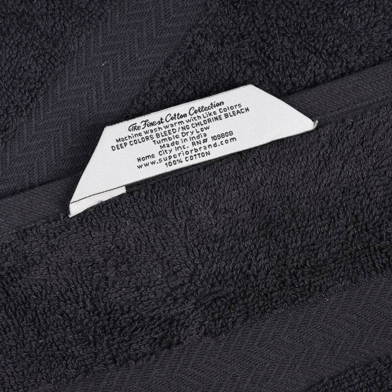 Superior Franklin Cotton Lightweight 6-Piece Assorted Towel Set