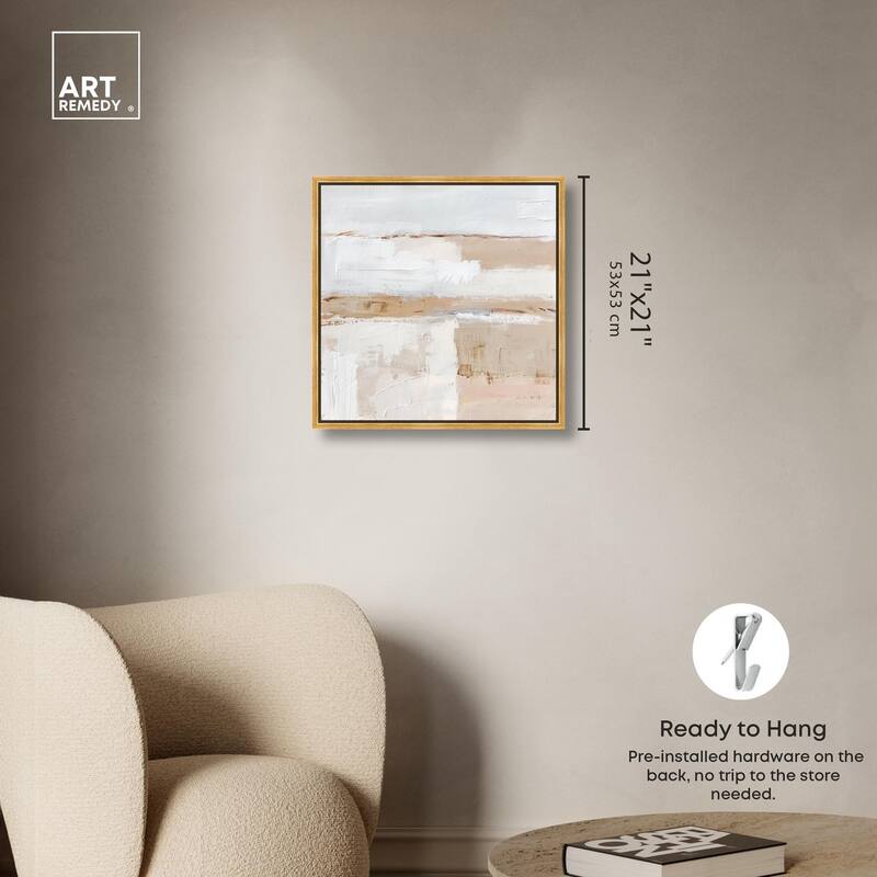 Sediment Planes I Canvas by Art Remedy