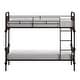 preview thumbnail 11 of 14, Giselle Antique Dark Bronze Iron Metal Bunk Bed iNSPIRE Q Junior
