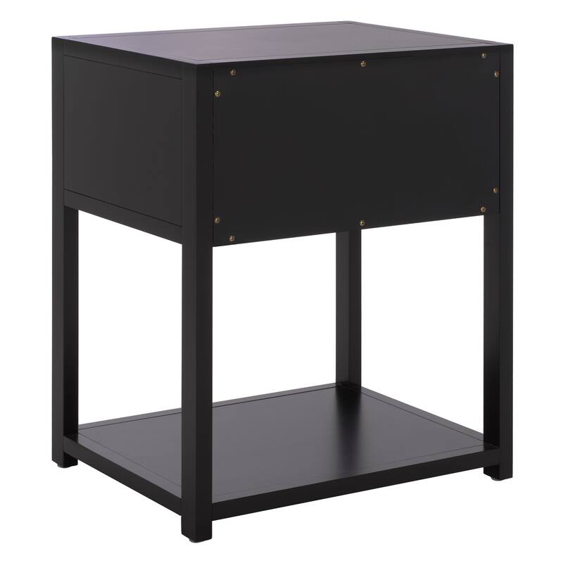 SAFAVIEH Maci 1-Drawer 1-Shelf Accent Table Nightstand