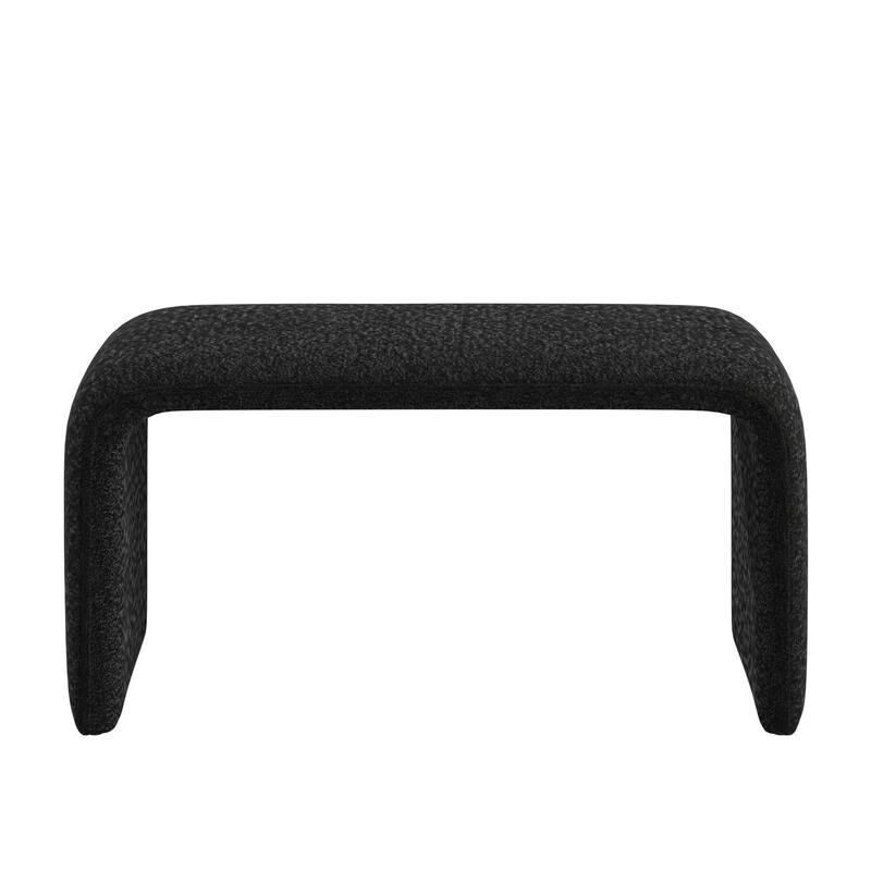Maratea Round Arm Accent Chair and Ottoman by iNSPIRE Q Modern
