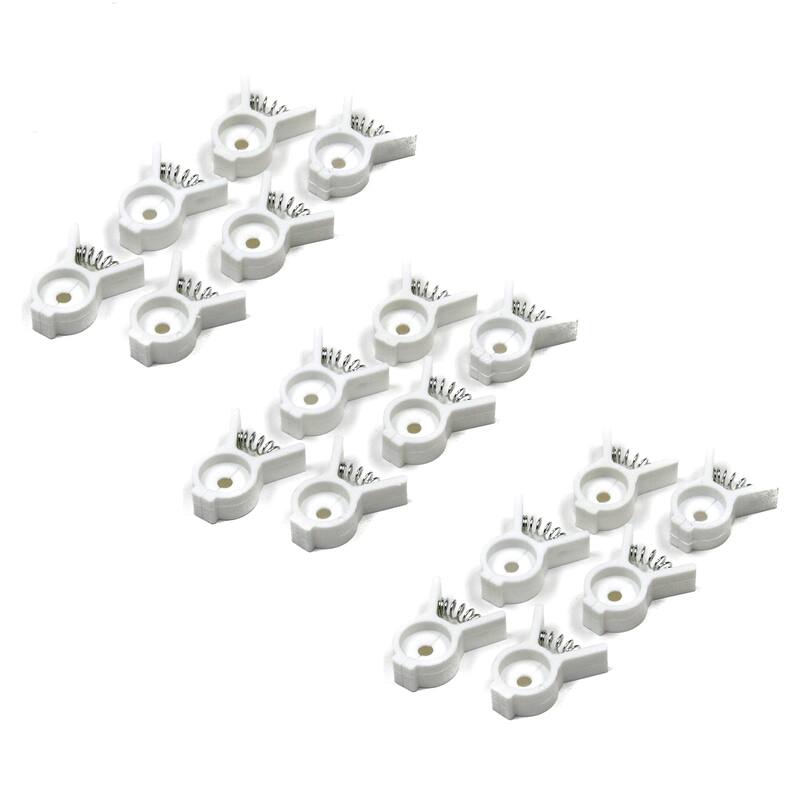 Chef Craft 6pc Bread & Bagel Clips - Plastic or Chip Bag Tie Sealing Clips - 3 Sets