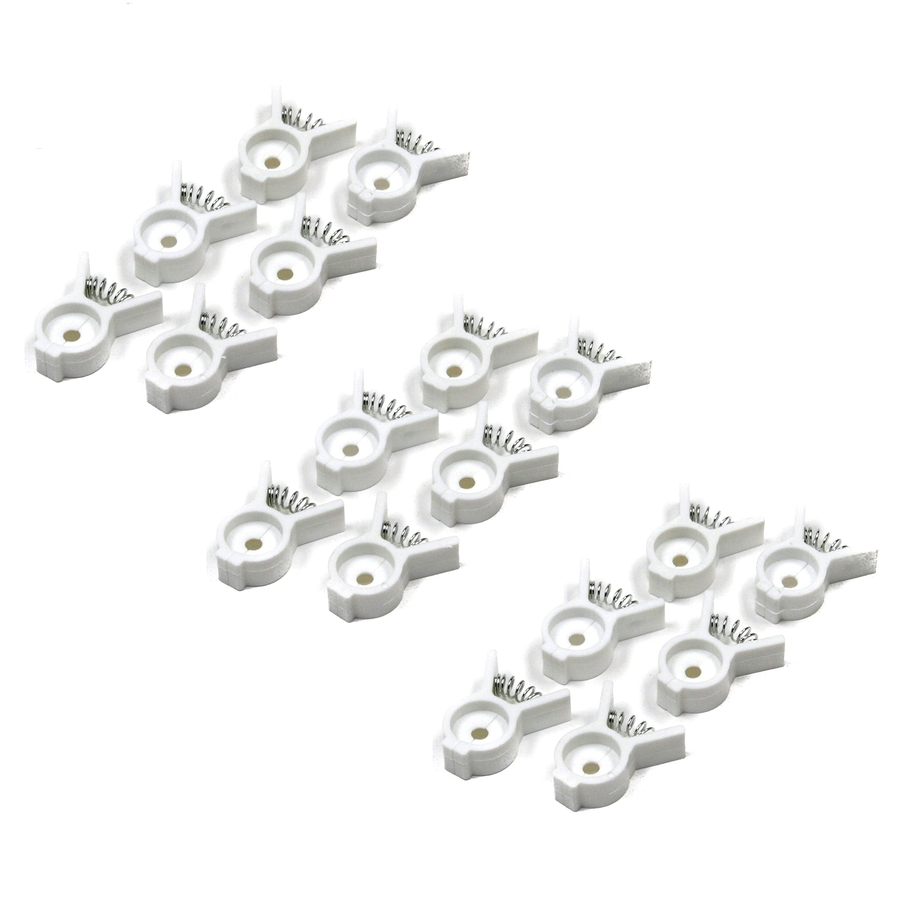 Chef Craft 6pc Bread & Bagel Clips - Plastic or Chip Bag Tie Sealing Clips