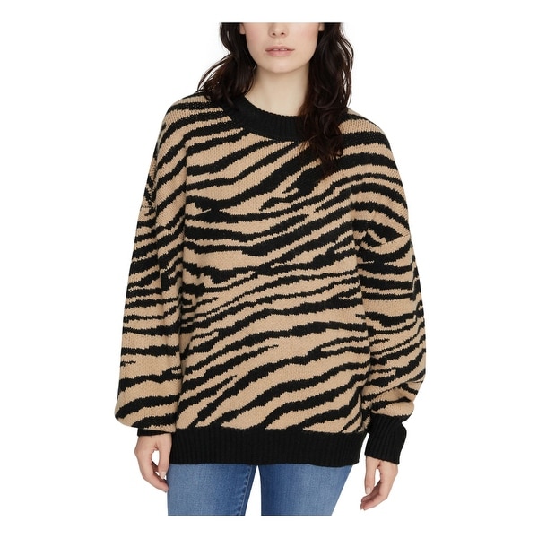 SANCTUARY Black Long Sleeve T-Shirt Sweater M. Opens flyout.