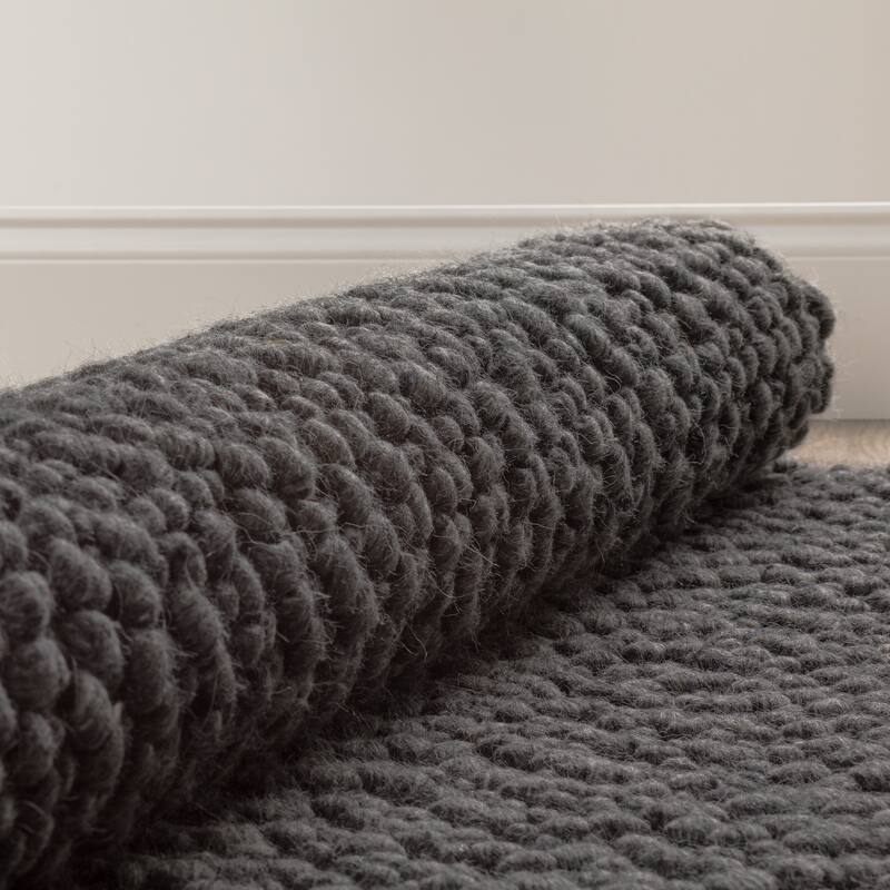 Addison Boulder Chunky Hand-loomed Wool Area Rug