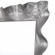 preview thumbnail 3 of 4, Uttermost Haya 48"W Elegant Contemporary Silver Scalloped Frame Large