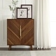 preview thumbnail 2 of 5, Art Leon Handcrafted Wood Sideboard with 2 Doors