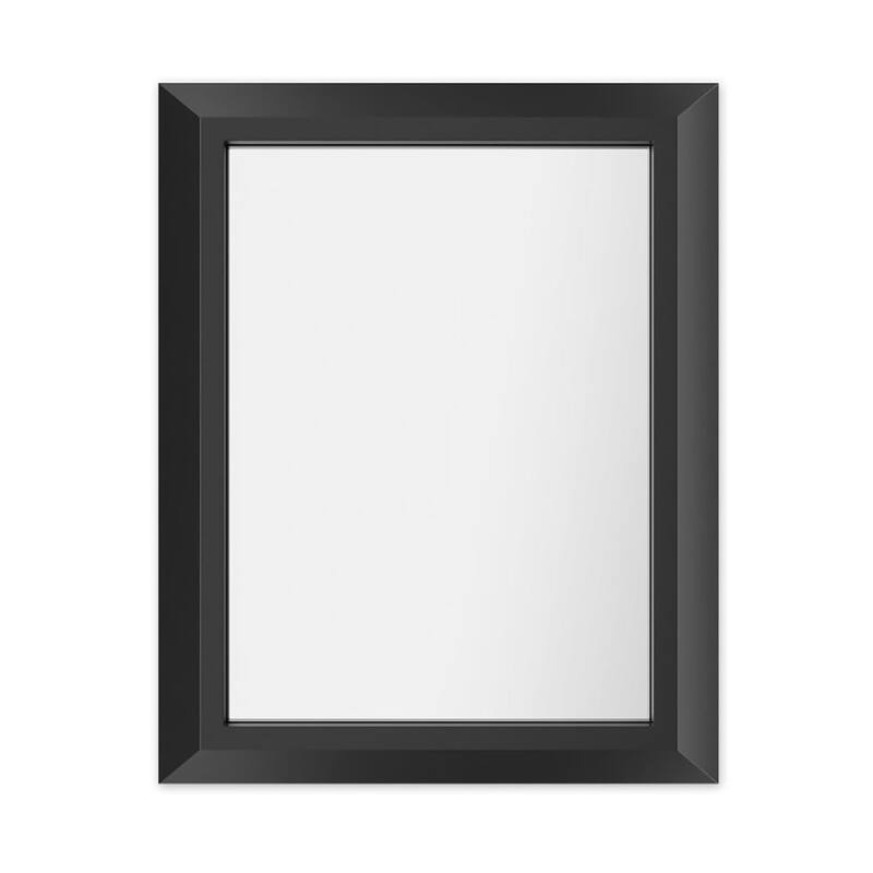 KIOTEE Full size Metal Bathroom Mirror with 5-Year Warranty