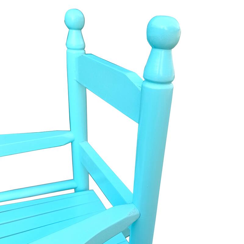Childrens Rocking Chair, Features Classic Rocker Design Perfect for Indoor or Outdoor