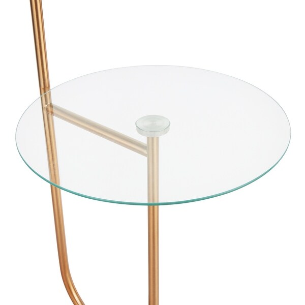 glass tray table
