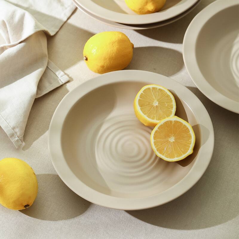 Stone Lain Orbit Stoneware Pasta Bowl Set