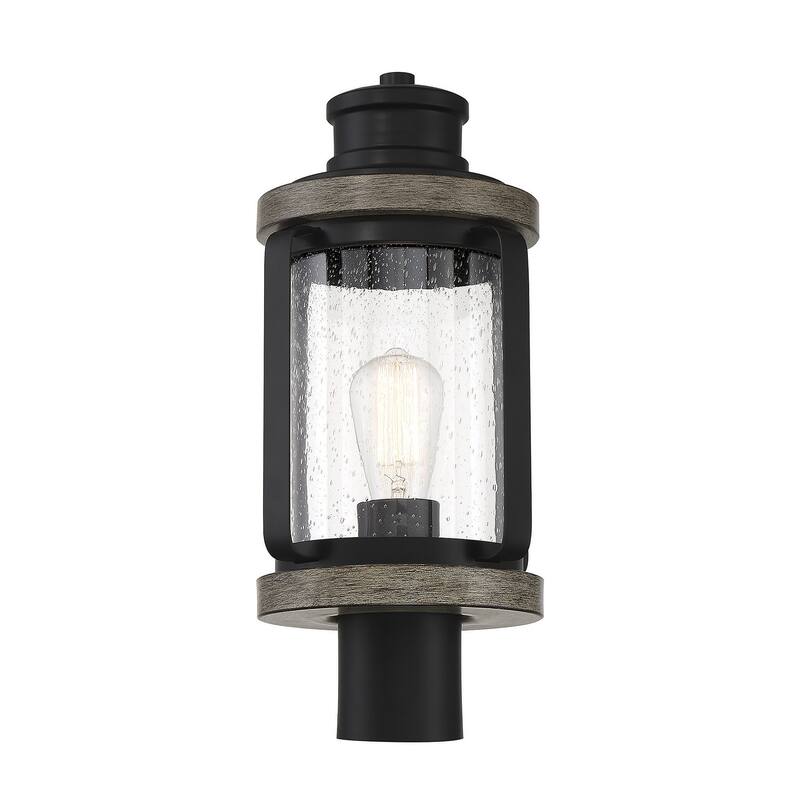 Savoy House 5-2954 Parker 18" Tall Outdoor Pier Mount Post Light