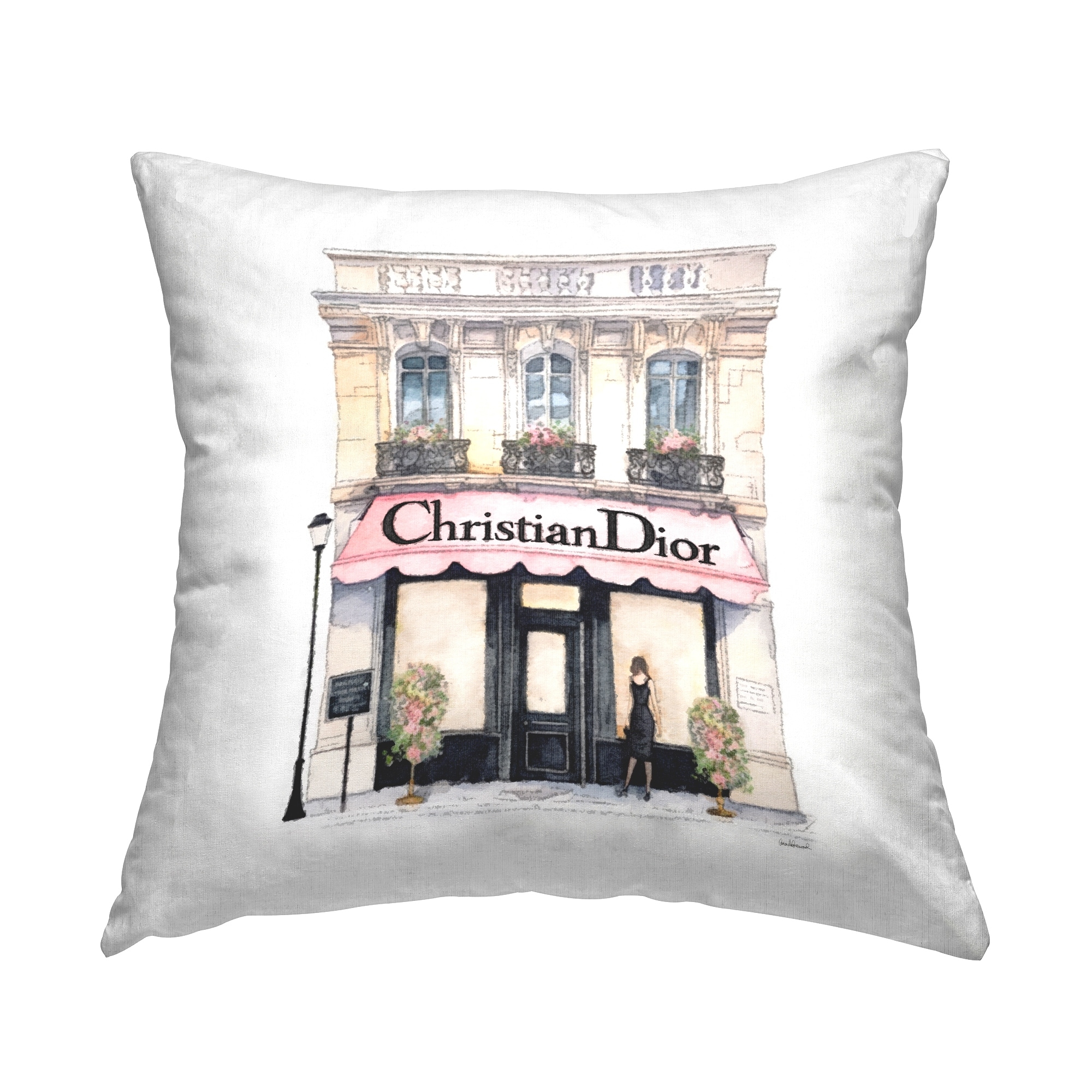 The Stupell Home Decor Collection Fashion Storefront French Glam