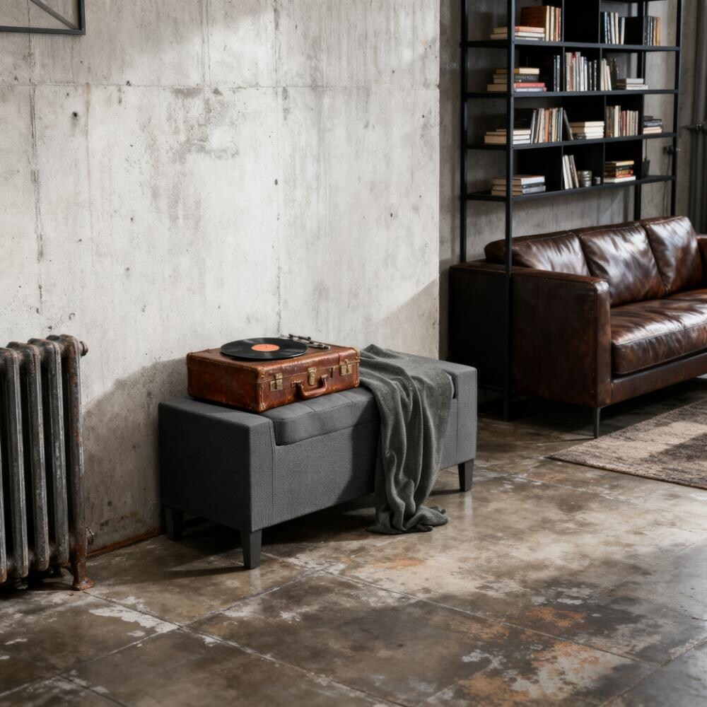 Upholstered Entryway Bench with Seating
