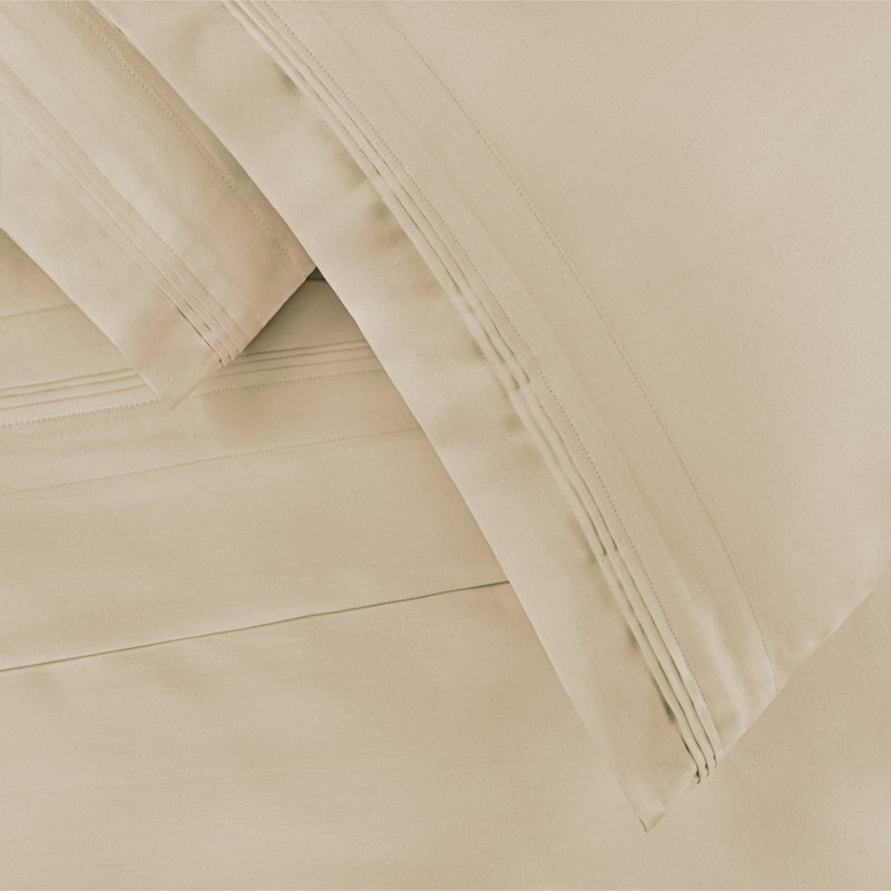 Superior Egyptian Cotton 650 Thread Count Deep Pocket Solid Sheet Set