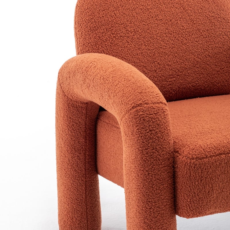 SEYNAR Modern Unique Design Upholstered Accent Chair for Living Room