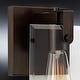preview thumbnail 4 of 5, Luxury Modern Farmhouse Bathroom Vanity Light, 8.38"H x 7"W, with Industrial Chic Style, Olde Bronze Finish by Urban Ambiance