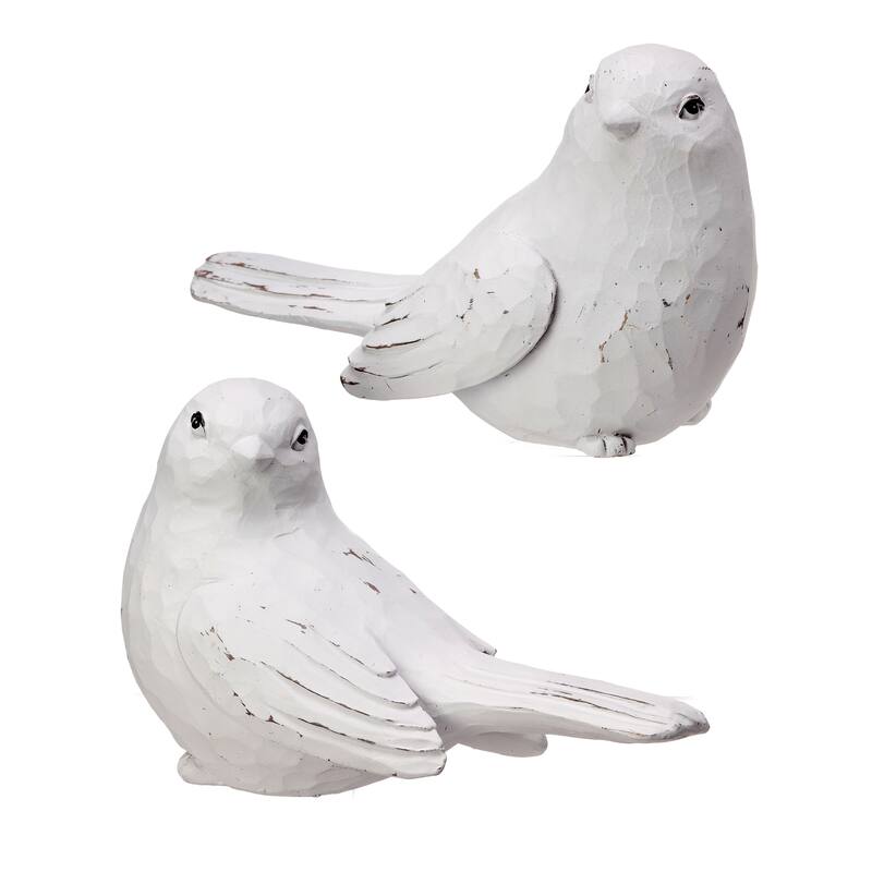 Resin Lovebird 6..25" Set of 2 - 6.25