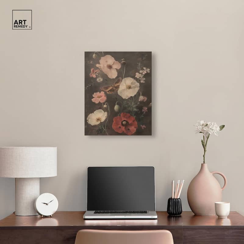 Vintage Botanicals II Canvas by Art Remedy, Gallery Wrapped