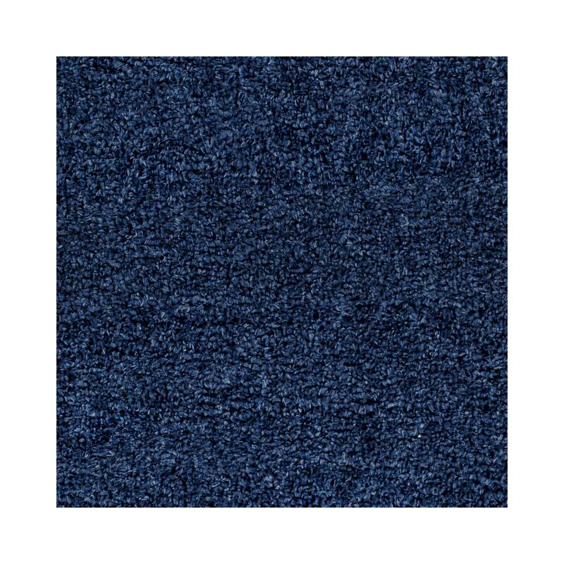 Livabliss Deluxe Shag Minimalist Medallion Area Rug