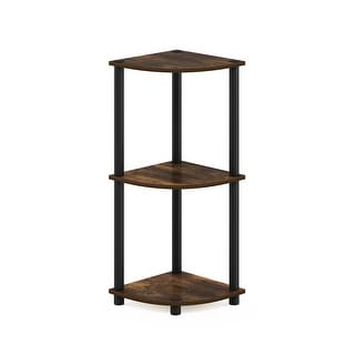 Furinno Turn-N-Tube 3-Tier Corner Display Rack Multipurpose Shelving Unit - Bed Bath & Beyond - 35865515