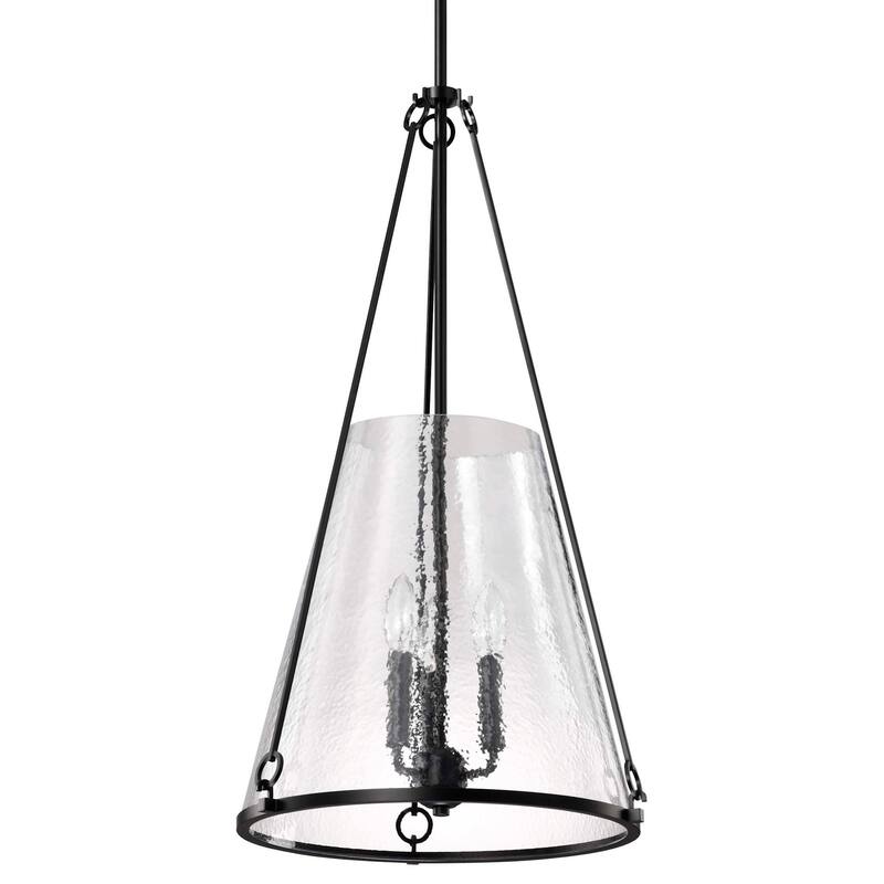 Nuvo Lighting 60/8257 Valentine 3 Light 16" Wide Pendant - Black