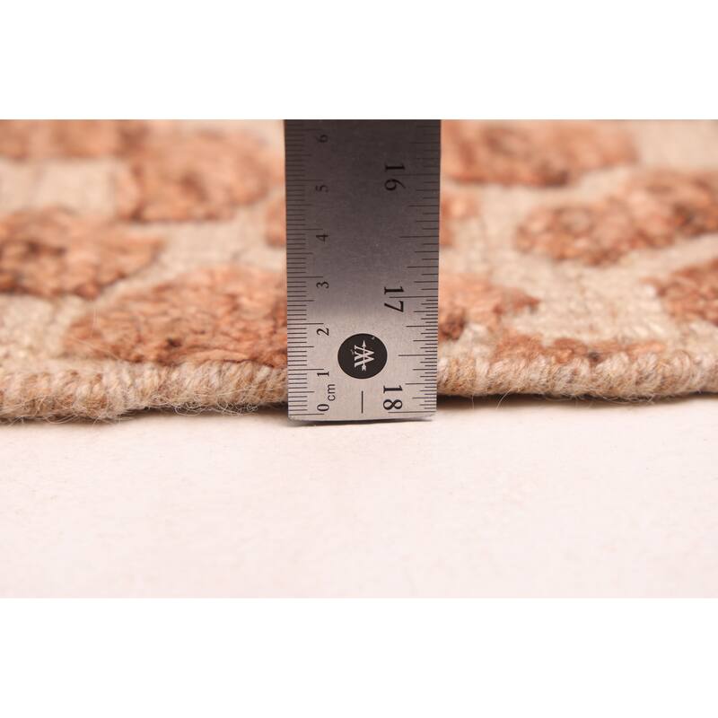 ECARPETGALLERY Hand-knotted Tangier Brown Wool Rug - 8'2 x 10'2