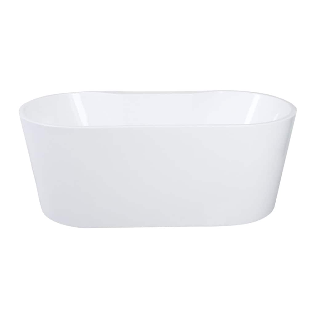 Kingston Brass VTDE512823 Aqua Eden 51" Free Standing Acrylic Soaking