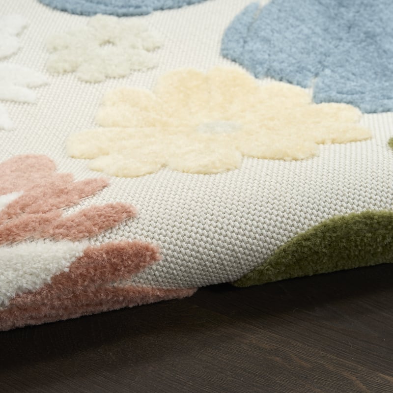 Nourison Aloha Indoor/Outdoor Floral Area Rug