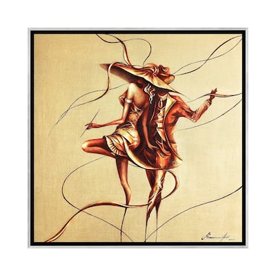 iCanvas "Dancing" by Raen Framed
