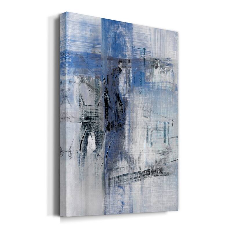 Reflections in Indigo Premium Gallery Wrapped Canvas - Ready to Hang