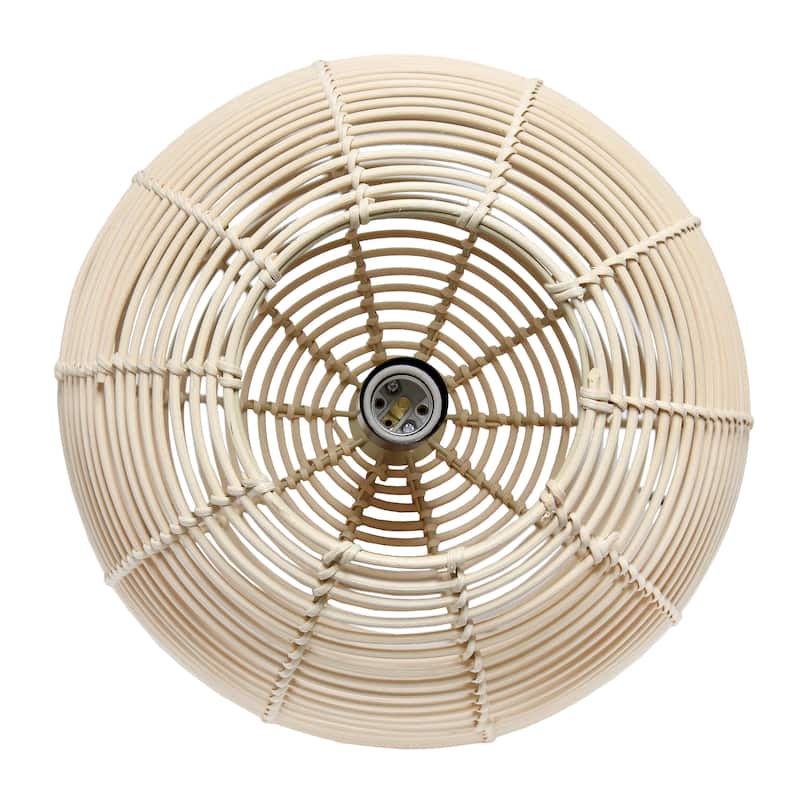 60 in. 1 Light Natural Globe Pendant
